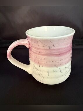 Stay Wild Moon Child Coffee Tea Mug Cup Constellation Stars Pink